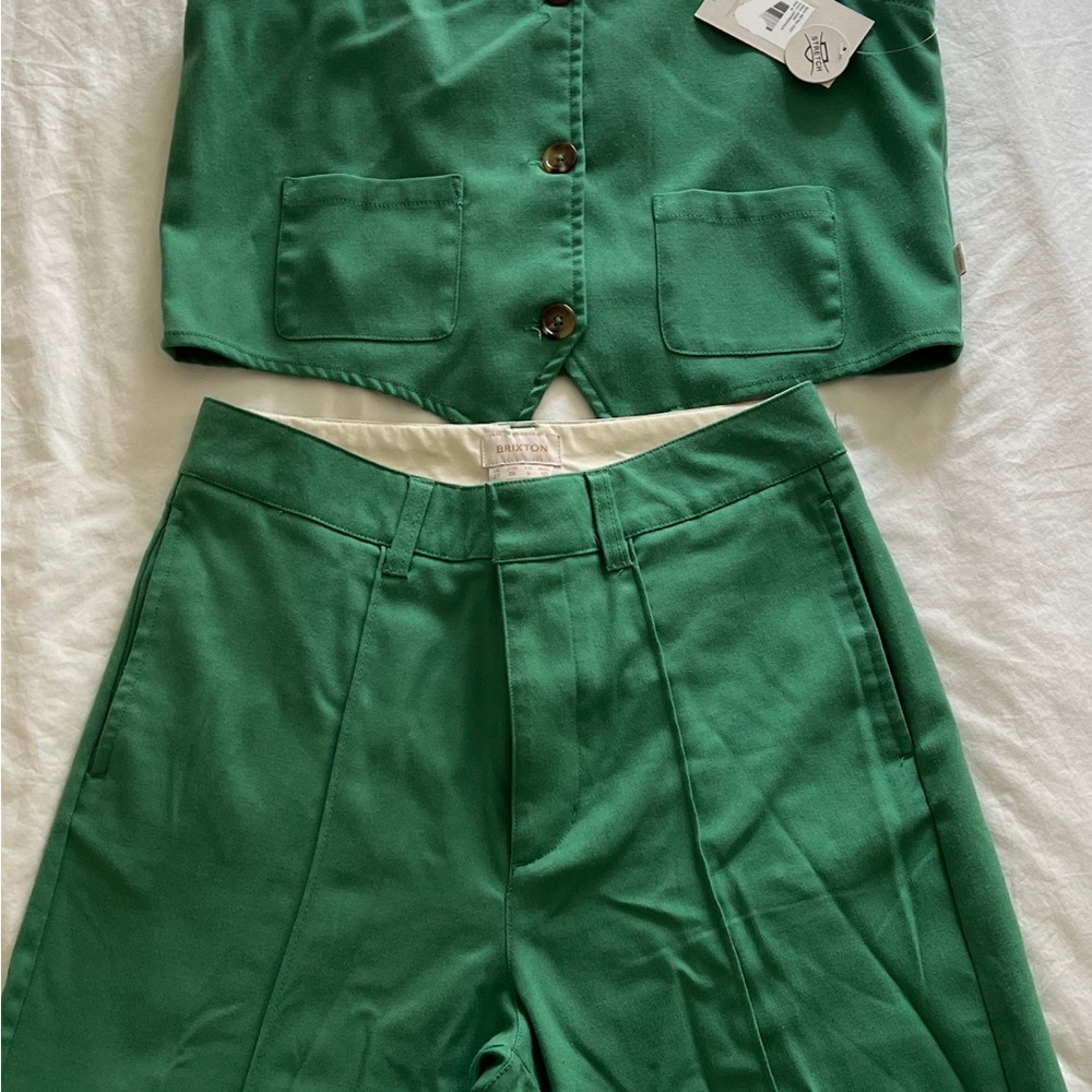 Brixton Green Two-Piece Set